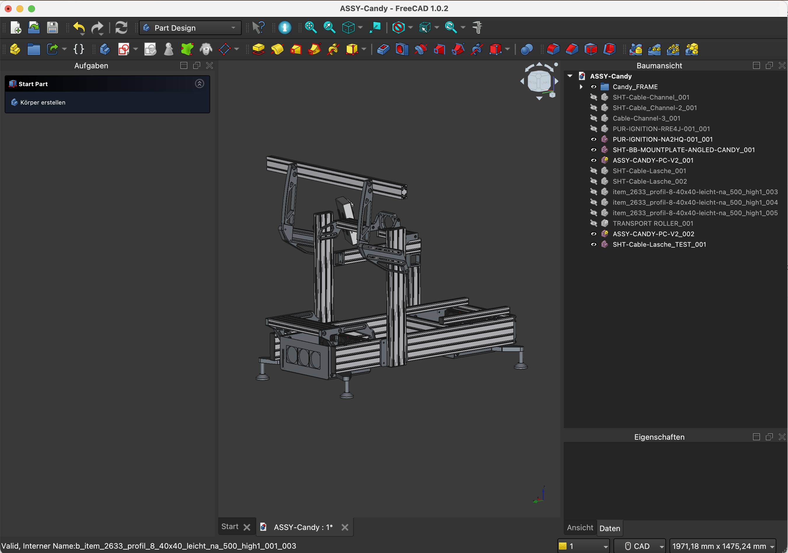 Screenshot of Home of Sim Racing GmbH